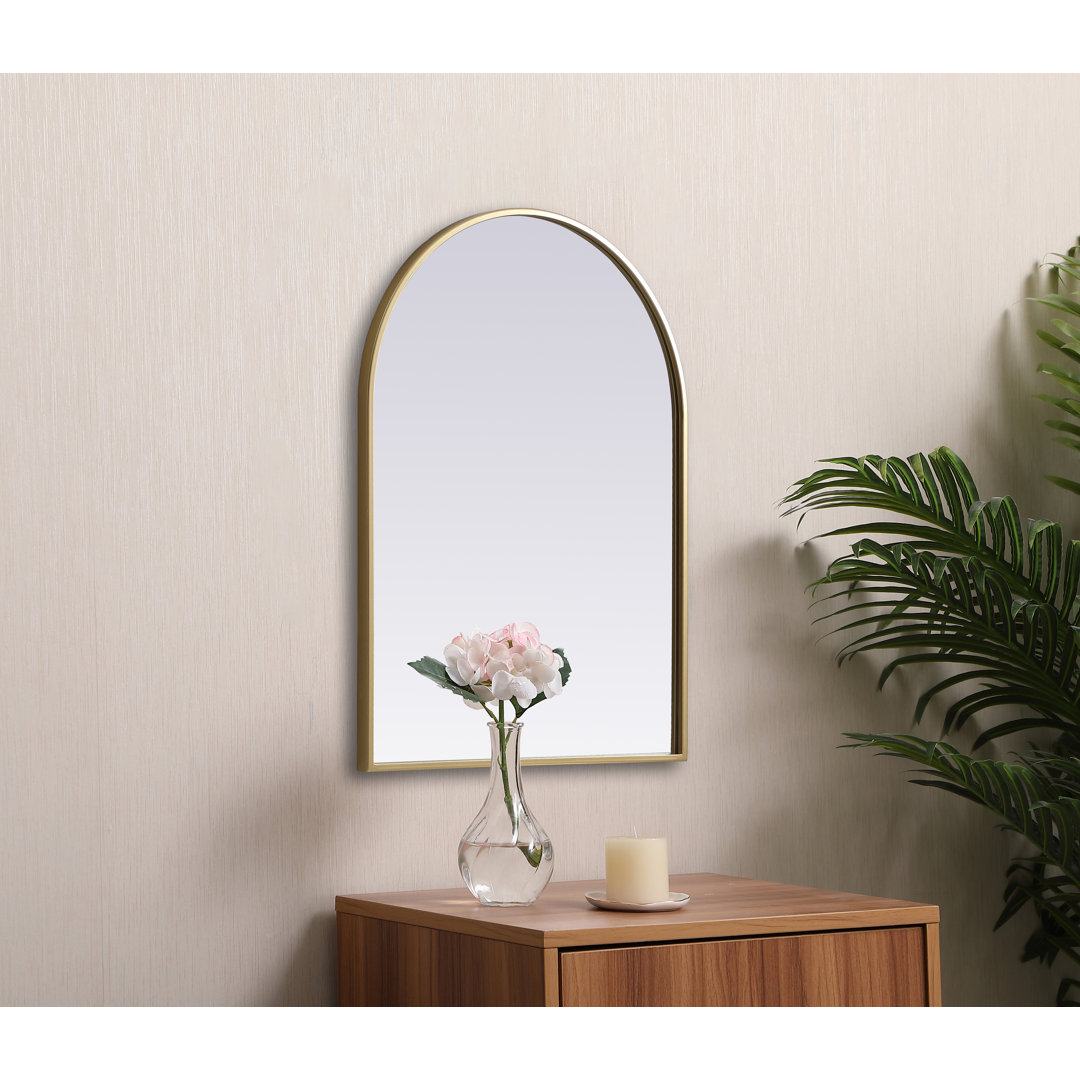 Sabine Metal Arch Wall Mirror